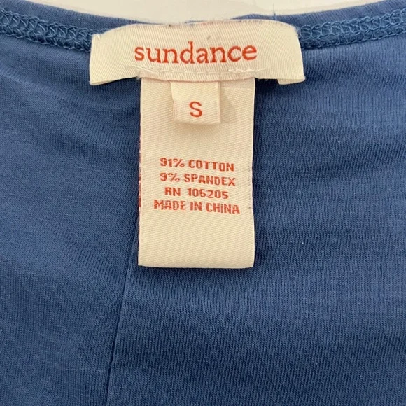 Sundance Eternal Compliments Ruched Wrap Cotton Stretch Dress size S - Picture 7 of 10